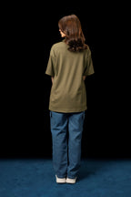 UNISEX BLUE BAGGY CARGO PANTS