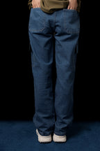UNISEX BLUE BAGGY CARGO PANTS