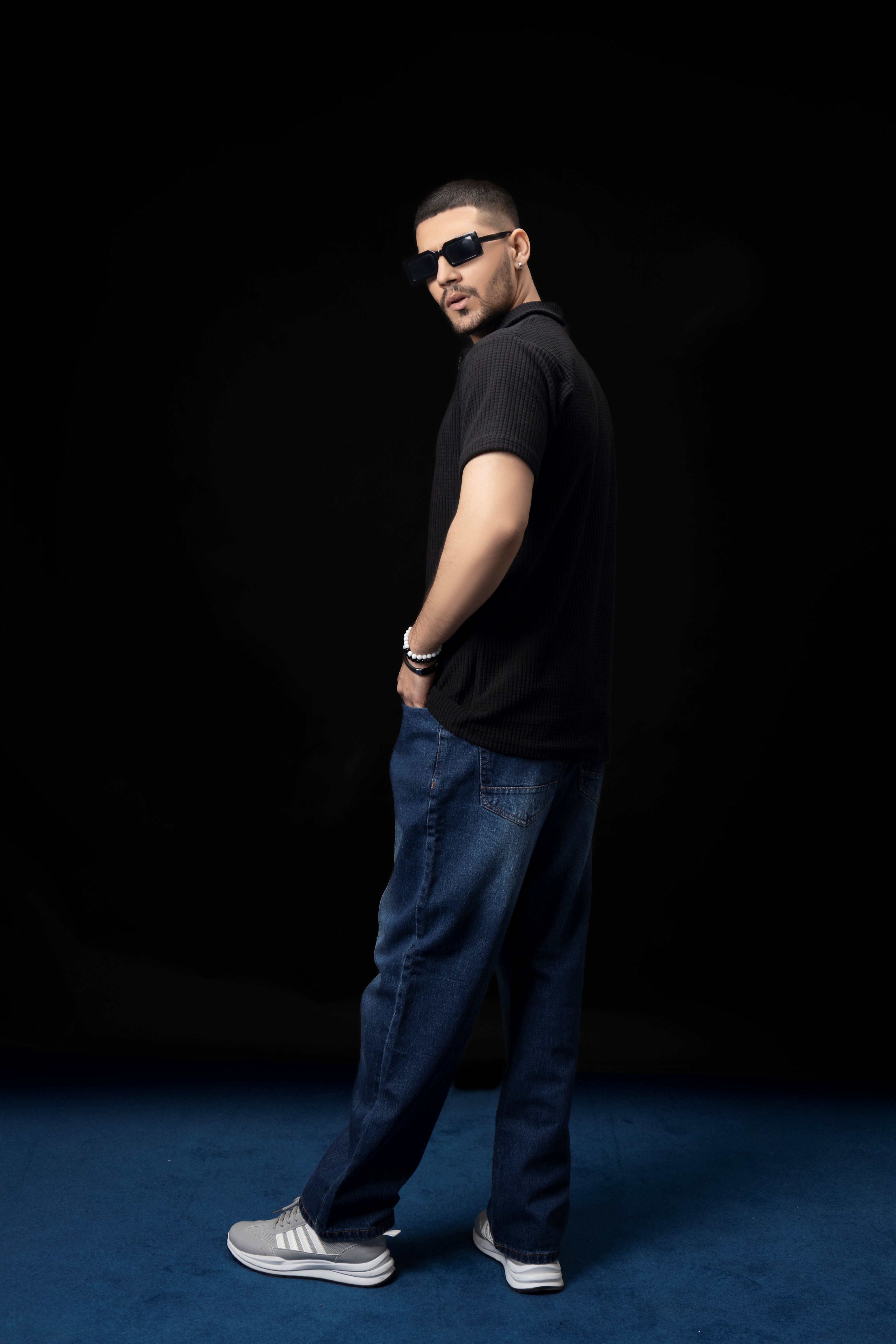 UNISEX BAGGY DENIM PANTS Secondary image