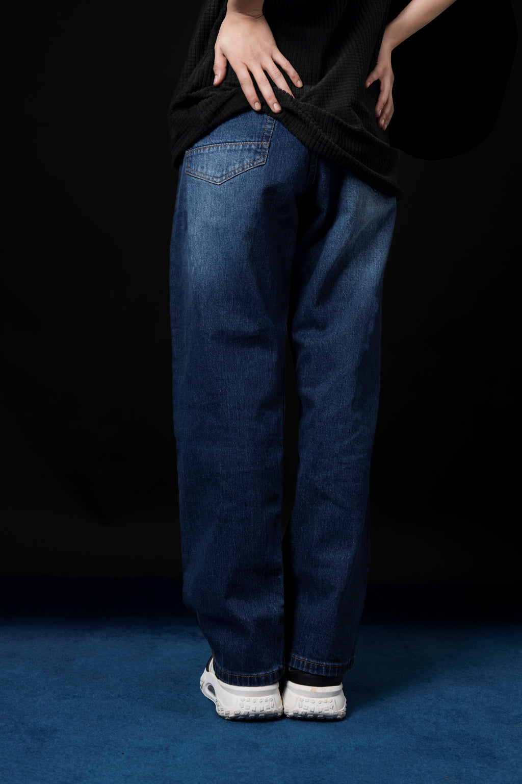 UNISEX BAGGY DENIM PANTS
