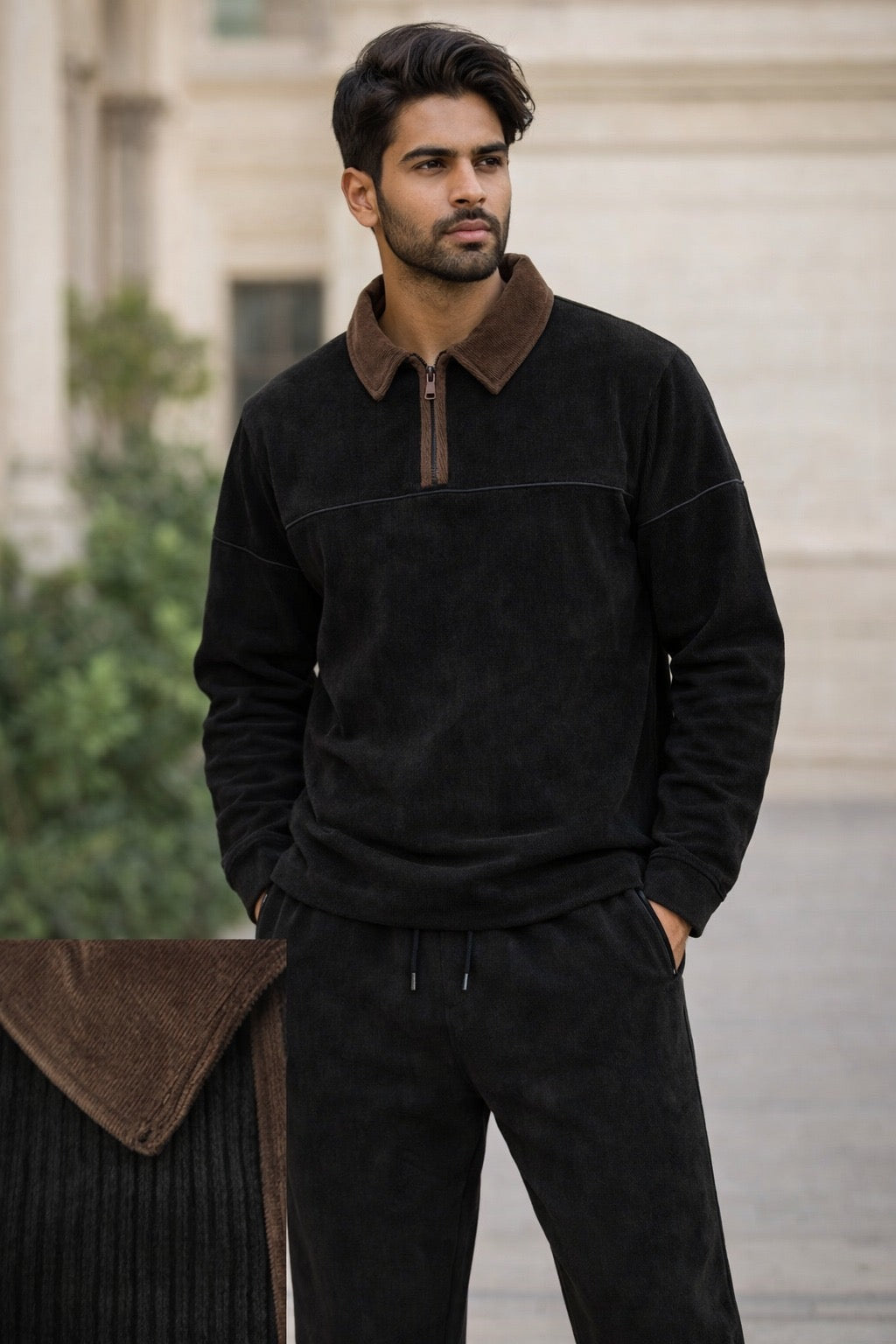 HERITAGE CORDUROY CO-ORD SET Secondary image