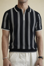 Zaat Unisex textured Knitted Polo Shirt