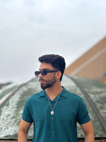 Rich Textured Button Down Shirt