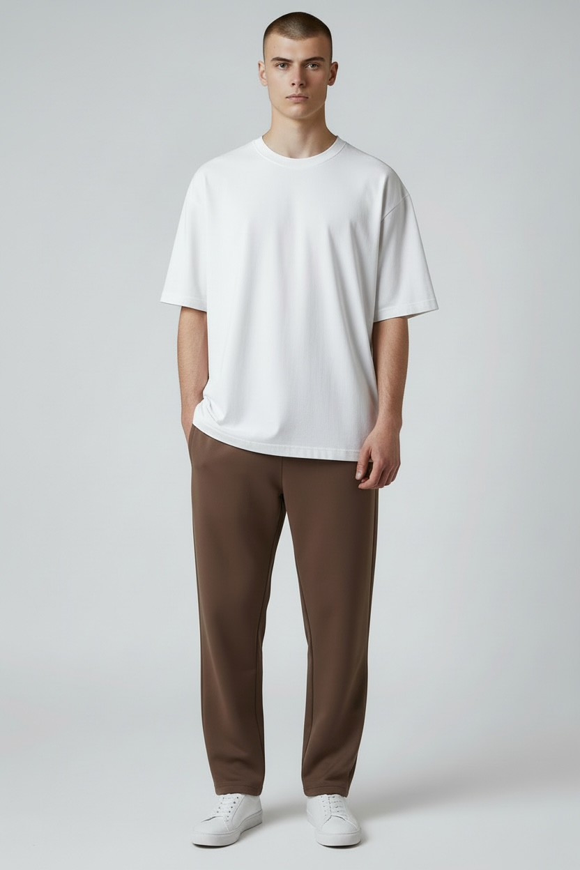 ROYAL BROWN RELAXED FIT TROUSER